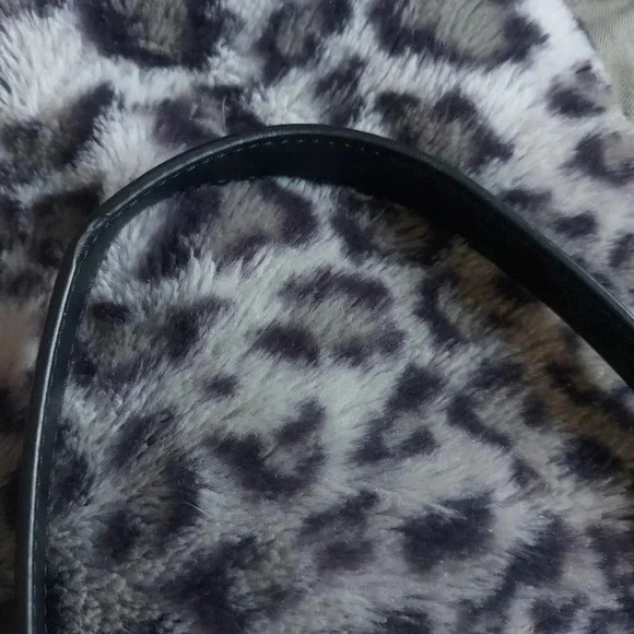 Black Leather Fashion Nano Satchel Bag with Antique Gold Hardware - NWOT - Picture 11 of 16